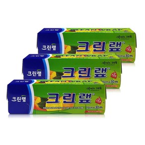 크린랩 위생랩 15cm x 30m, 3개