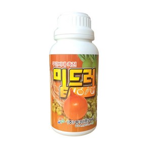 농사친구 밑드러 500ml + em아이스팩 마늘 양파 구근 알뿌리 비료 비대제 감자 고구마 쪽파 밭, 1개