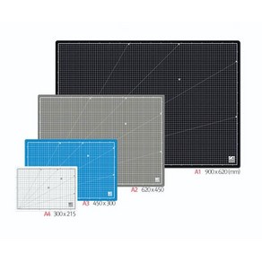 [투빌] 윈스타 pvc 반영구 소재 책상 커팅매트 깔판 칼판 A1 A2 A3 A4 학교 사무실 공방