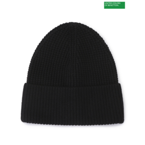 베네통 Cashmee mixed waffle beanie 2F_1335UA006_7001545100