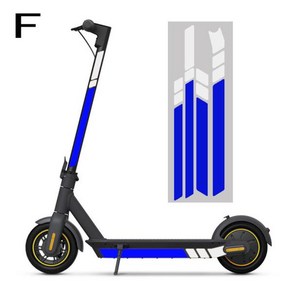 나인봇 맥스 G30 G30D 전기 스쿠터용 반사 스티커 형광 바디 장식 경고 운전 안전 액세서리, 1개