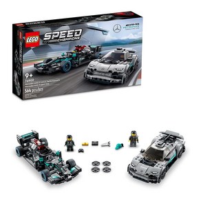 LEGO 76909 스피드 챔피언 AMG F1 프로젝트 원, Speed Champions Mecedes, 1개