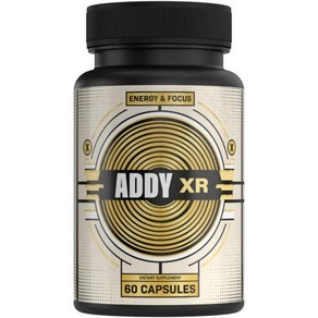 ADDY XR Addeall Altenative 고급 에너지 포커스 Supply 브레인 부스터 메모리 서포트 비타민 60일 공급, ADDY XR Addeall Altenative 고, 1개, 60정