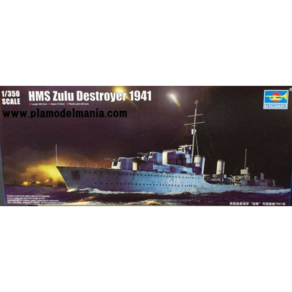 줄루 구축함 05332 1/350 HMS Zulu Destroyer 1941