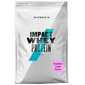 Mypotein Mypotein 유청 Impact 유청 단백질 1kg (딸기 크림 1kg) 1Kg, 1개