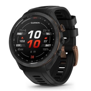 (GARMIN) Appoach S70 47mm Black Bonze Edition AMOLED EL) GPS Suica 010-02746-71 가민 (유기