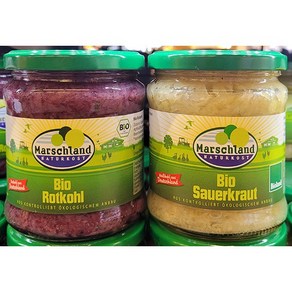 Maschland 마쉬랜드 유기농 양배추 피클 350g (1.붉은 양배추 2.사우어크라우트 / 2종 택1) / 독일, 1개