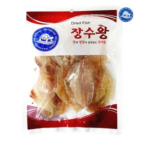 장수왕 국산 통마리 쥐포 300g (10-12장) 중부시장도매 국산 쥐포 안주 간식