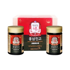 정관장 홍삼 정옥고 250g 2병 + 정품 쇼핑백, 1세트