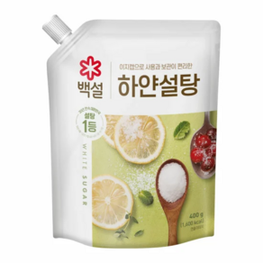 백설 하얀설탕, 400g, 1개