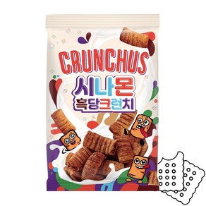 크런처스 시나몬흑당크런치 80g, 16개