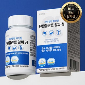 닥터세오 치아탄탄 뼈탄탄 탄탄플란트 알파정 치아 뼈 골다공증 칼마디 영양제, 2개, 60정