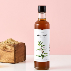 농부창고 국산100% 갖짠 진한참기름, 300ml, 1개