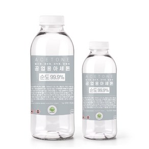 공업용 아세톤 원액 99.9% ACETONE 1L, 1개