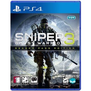 [중고]PS4 스나이퍼 고스트 워리어3 (한글판) SNIPER GHOST WARRIOR 3 정식발매 플스 플레이스테이션