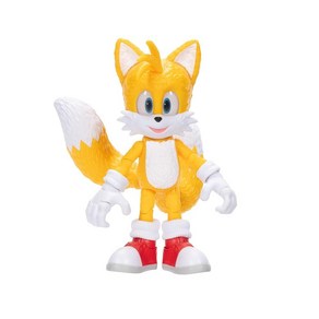 미국 아마존 정품++ Sonic The Hedgehog 소닉 3 영화 액션 피규어 12.7cm(5인치) 꼬리 수집가 장난감 피규어 고관절 - 공식 라이선스 제품 3개, 1개