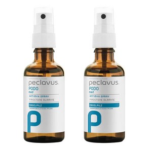 Peclavus PODOmed AntiMYX 스프레이 50ml X2, 2개