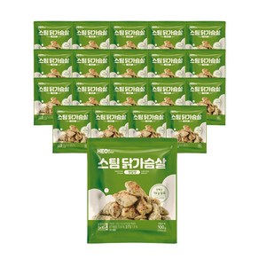 허닭 스팀 닭가슴살 깻잎맛 100g(1팩당160kcal), 100g, 20개