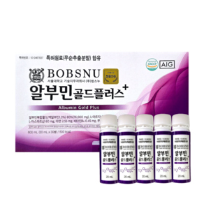 서울대밥스누 알부민 골드 플러스, 30회분, 20ml, 3개