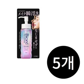 비오레 더 클렌징 오일 메이크업 리무버, 5개, 190ml