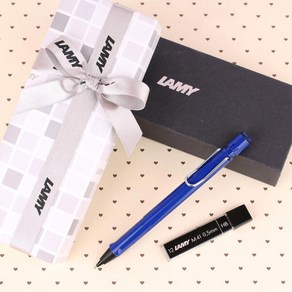 아트박스/라미 LAMY 라미 사파리 샤프 블루 무료각인, 114 사파리 블루 샤프, 각인O
