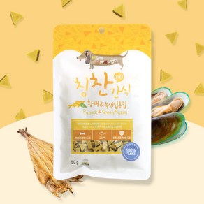 세나개 [dOOPET]칭찬간식 50g, 연어&스피루나, 1개