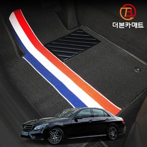 벤츠 E200 E220 E250 E300 E350 E400 확장형 디자인 코일매트 트랩매트 바닥 발판 깔판 발매트 W212, 4세대 C207 쿠페(09.8~16.5), 1열만제작(운전석+조수석), 블랙(Black)