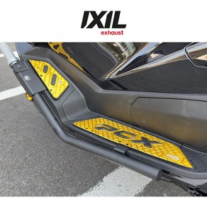 25년- 혼다 PCX125 익실 발판 튜닝 사이드 보호가드 발판 스텝 플레이트, 1세트, 발판단품[골드]