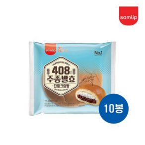 삼립 주종 단팥크림빵 115g, 10개