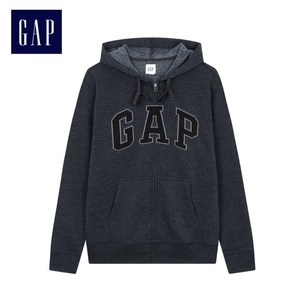 [국내매장판] 갭 데일리 GAP 남성 데일리헤리티지 로고 후드 집업 BA1202