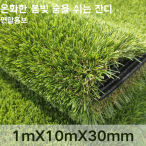 GAPINO 인조잔디 실용적인 자연스러운 고급잔디 1M*10M*30mm