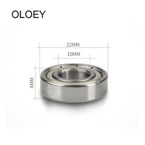 2/4PCS 6900ZZ 2RS 10X22X6mm 깊은 홈 볼 베어링 미니어처 베어링 내경 샤프트 10mm 외경 22mm