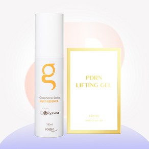 그래핀 소리소 멀티 에센스 100ml 1개+ PDRN 리프팅 겔 5매/멀티케어 주름기능성, 100g, 1세트