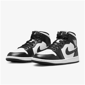 나이키 에어조던(AIR JORDAN) 1 미드 화이트블랙 (DV0991-101)