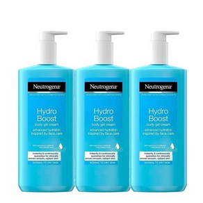 Neutrogena 하이드로 부스트 바디 젤 크림 400ml x3개 Hydro Boost