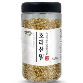 건강곡간 호주산 호라산밀 통, 500g, 1개