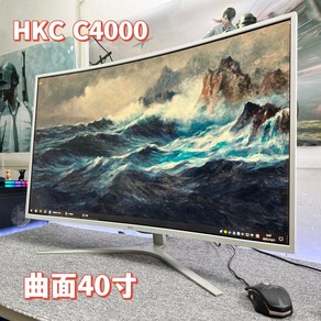 jjmok 2k 사무용 모니터 144HZ 데스크탑 컴퓨터 곡면 직면 IPS 기본 화면, 101, 100cm