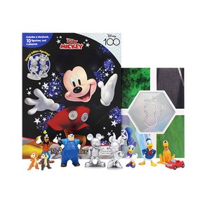 Disney Mickey 100 My Busy Books Edition:[ 미니피규어 10개 놀이판 포함 ], Disney Mickey 100 My Busy Bo.., Phidal Publishing(저), Phidal Publishing