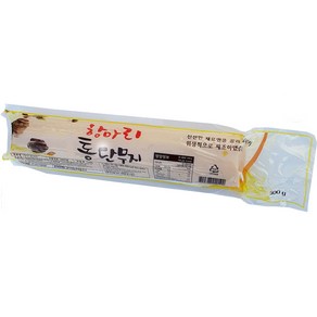 항아리 국산 치자통단무지 500g, 1개