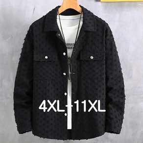 쥬엔리치 4XL-11XL 남자 빅사이즈 자켓 카라넥 캐주얼 JR808