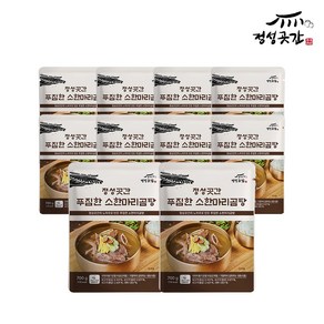 정성곳간 푸짐한 소한마리곰탕 700g, 10개