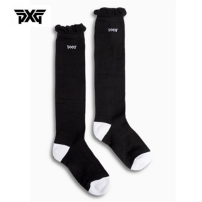 PXG 골프 프리미엄 여성용 긴 양말 블랙 스타킹 ABS3 WOMEN'S SOCKS, 1개