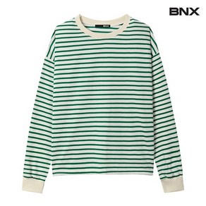 BNX 스트라이프 긴팔 맨투맨 BX1TS002L0