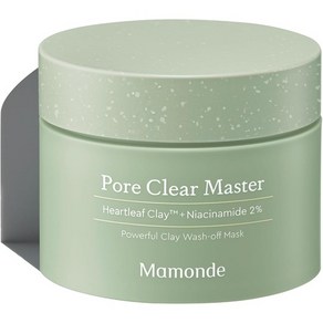 일본직발송 6. 【MAMONDE 공식】마몬드 포아 클리어 마스터 80ML 씻어 흘리는 팩 워시 오프 B0C7P991BX, One Size, One Colo, 1개