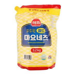 사조해표 마요네즈 스파우트팩, 3.2kg, 4개