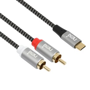넥시 NX-UC-2RCA-0xM C to 2RCA 케이블, 5m(NX1494), 1개