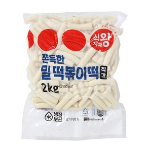 식자재왕 쫀득한 밀떡볶이떡 2kg 직각, 1개