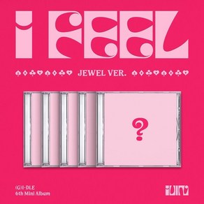 [CD] (여자)아이들 - 미니앨범 6집 : I feel [쥬얼반] [5종 중 1종 랜덤 발송] : *[종료]포스터 증정 종료