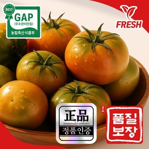 장씨네 짭짤이 대저토마토 로얄과 특, 1박스, 대저토마토_2.5kg(혼합과)