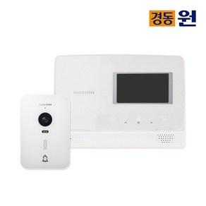 경동원 초인종 포함 핸즈프리 터치 도어락 연동 비디오 인터폰 NHA-0475